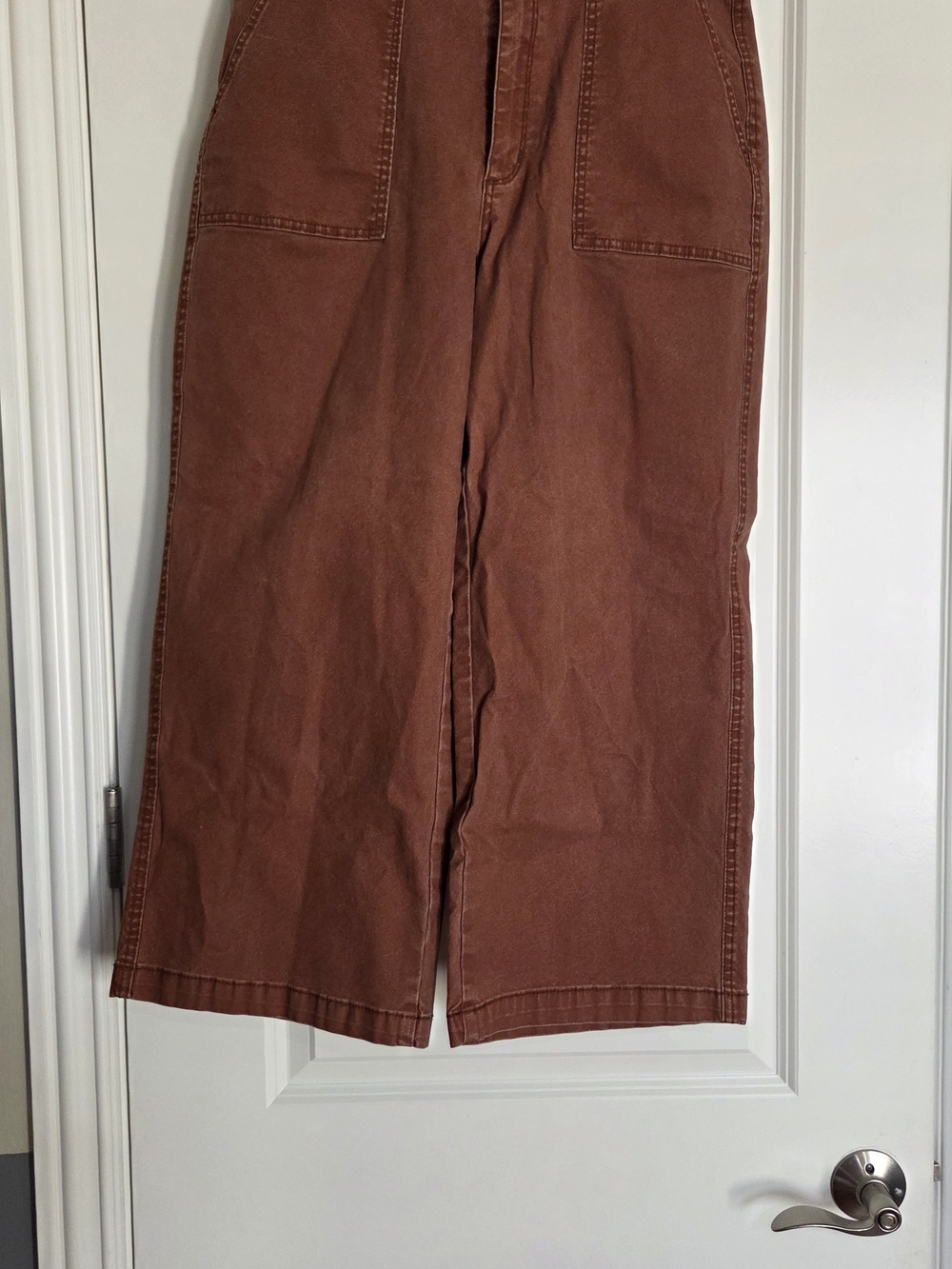 Universal Thread Rust Brown Wide-Leg Pants